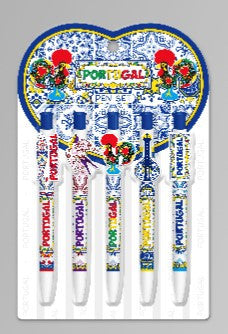 Esferográfica 5 em 1 - Portugal - GY1002-4