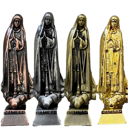Estátua Nossa Senhora de Fátima 13cm - Fátima - 0614