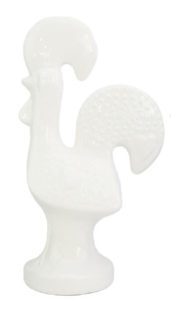 Galo Cerâmica 5cm - Portugal - DK117-W