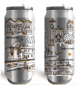 Garrafa em Inox 500ml - Aveiro - 37048-18