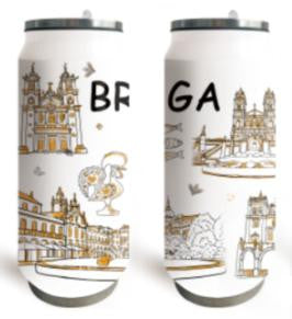 Garrafa em Inox 500ml - Braga - 37048-13
