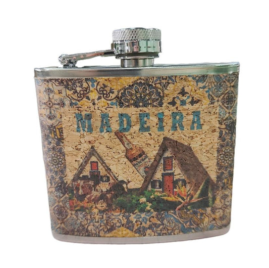 Garrafa em Inox  - Madeira - PT-LZ7873