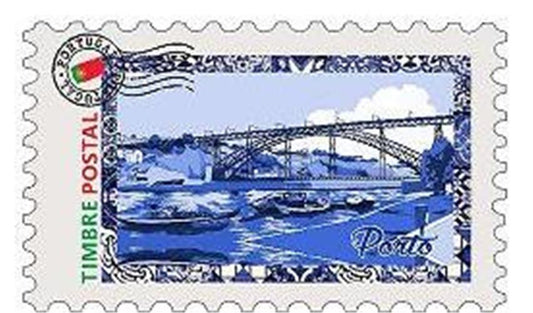 Iman de Chapa 10*6cm - Porto - P619