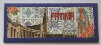 Iman de Chapa 12*5cm - Fátima - 26206-23