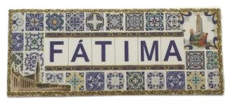 Iman de Chapa 12*5cm - Fátima - 26206-24