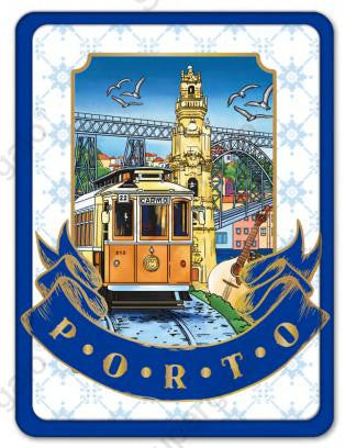 Iman de Chapa 8cm - Porto - GY3010-17