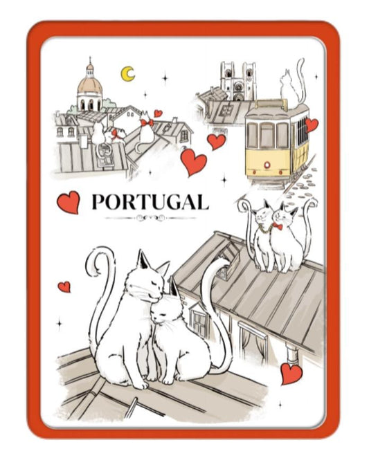 Iman de Chapa 8cm - Portugal - GY3010-2