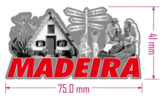 Iman de Metal  - Madeira - SY-2057-1