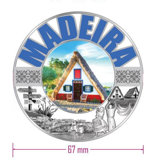 Iman de Metal  - Madeira - SY-2058-2