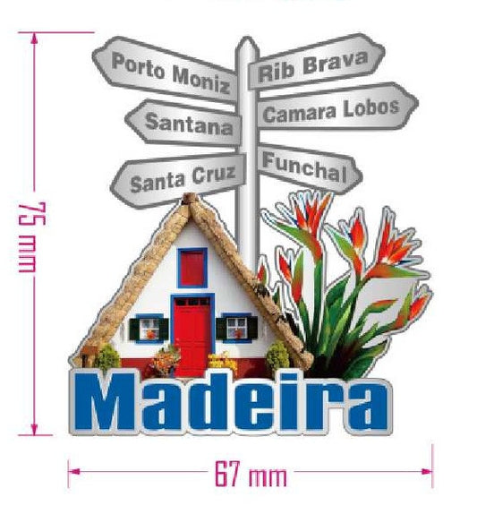 Iman de Metal  - Madeira - SY-2102-5