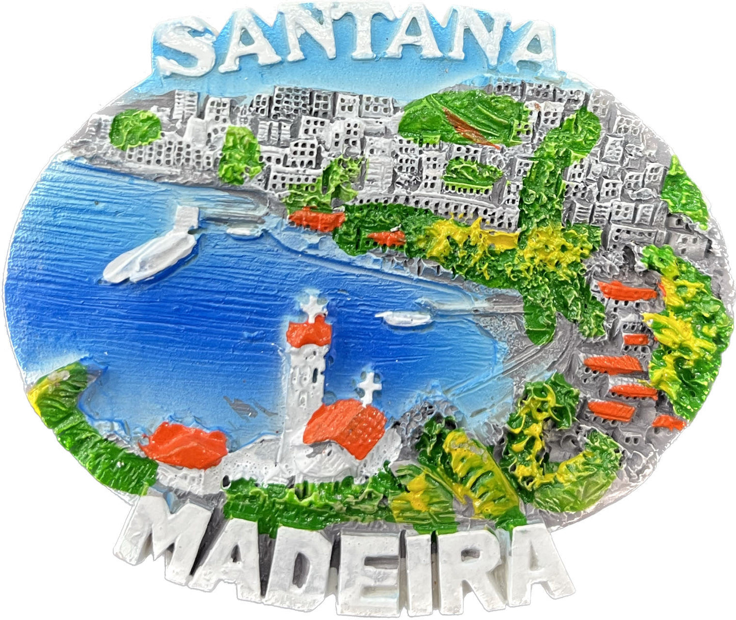 Iman de Resina  - Madeira - 10230