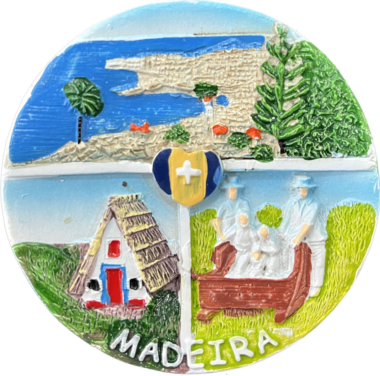 Iman de Resina  - Madeira - 10233