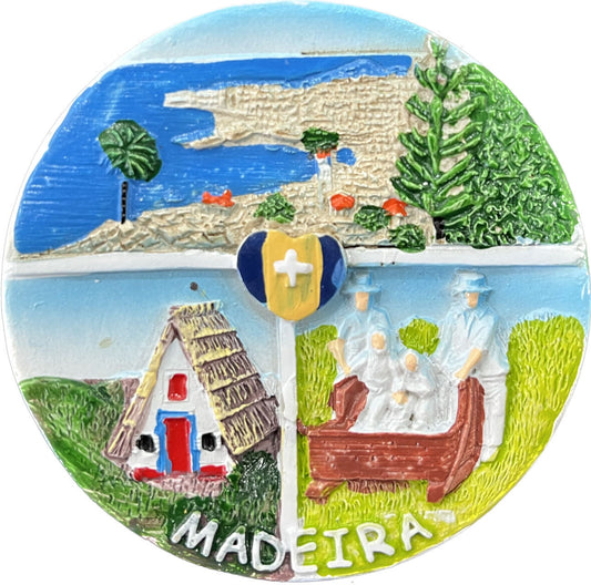 Iman de Resina  - Madeira - 10233