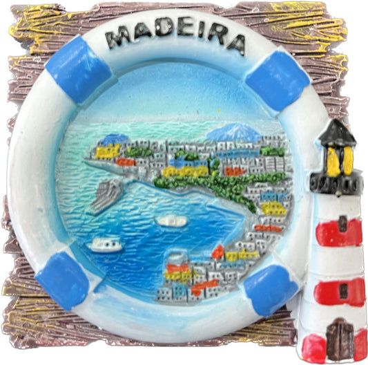 Iman de Resina  - Madeira - 10234