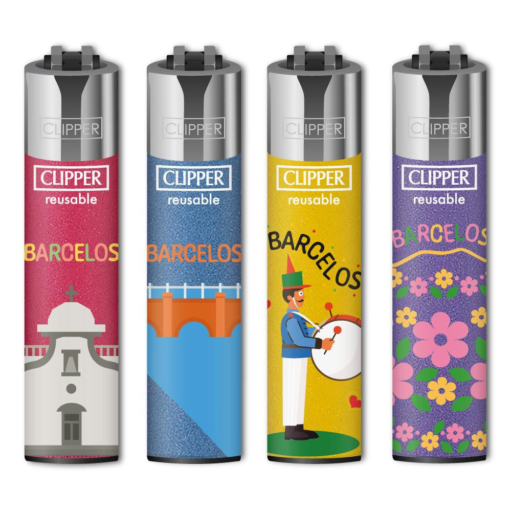 Isqueiro Clipper - Barcelos - CL3A3132ESH