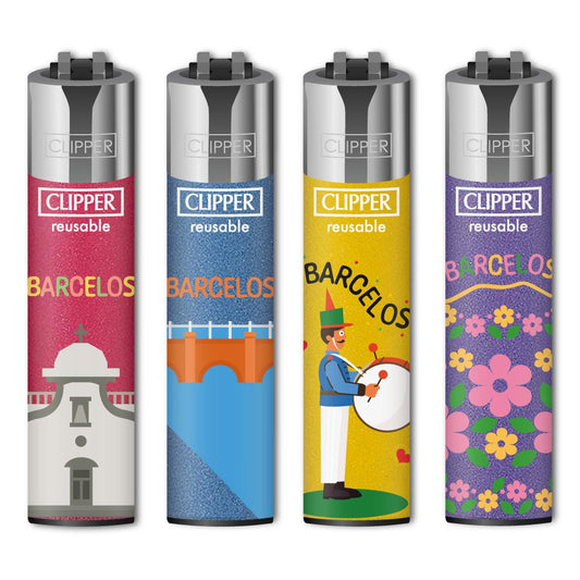 Isqueiro Clipper - Barcelos - CL3A3132ESH