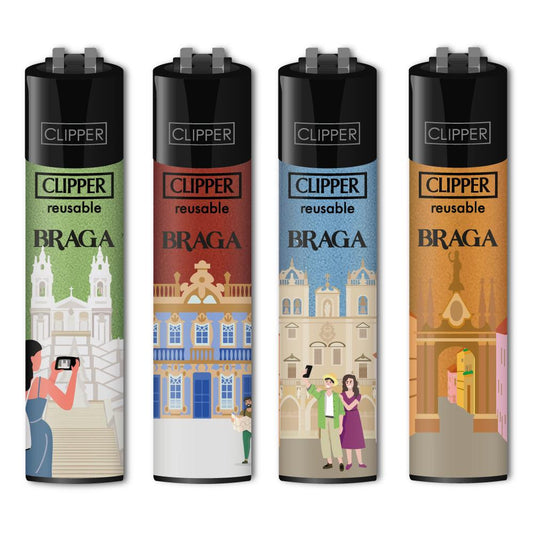 Isqueiro Clipper - Braga - CL3A3133ESH