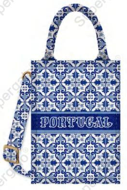 Mini Bolsa Tote 18*20cm - Portugal - GY7009-1