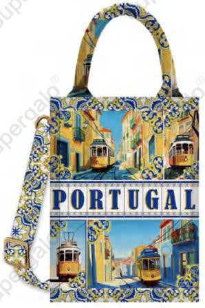 Mini Bolsa Tote 18*20cm - Portugal - GY7009-5