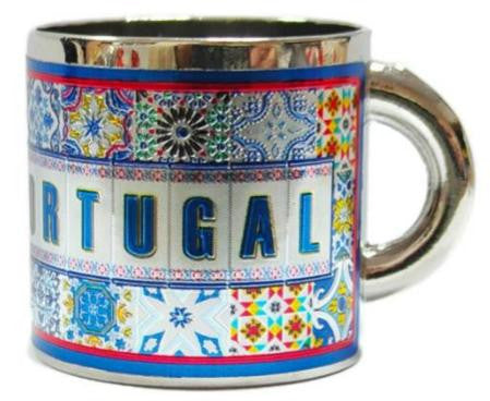 Mini Caneca de Metal 3cm - Portugal - PT-SZ2377
