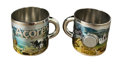 Mini Caneca Metal 3cm - Açores - PT-SZ2355