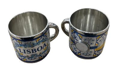 Mini Caneca Metal 3cm - Lisboa - PT-SZ2040