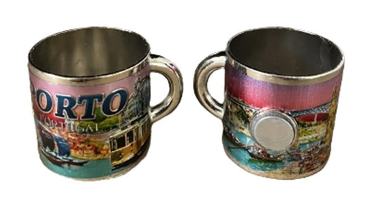 Mini Caneca Metal 3cm - Porto - PT-SZ2378