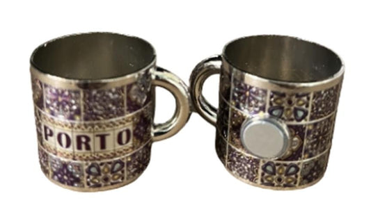 Mini Caneca Metal 3cm - Porto - PT-SZ2380