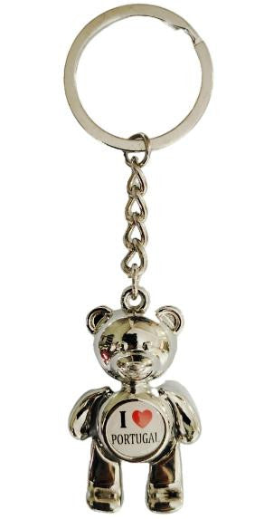 Porta Chaves - PT-LZ7946 - Urso I Love Portugal