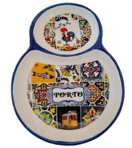 Prato Azeitonas Ceramica 16cm - Porto - 37043-10