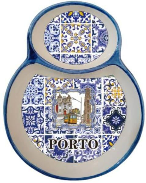 Prato Azeitonas Ceramica 16cm - Porto - 37043-11