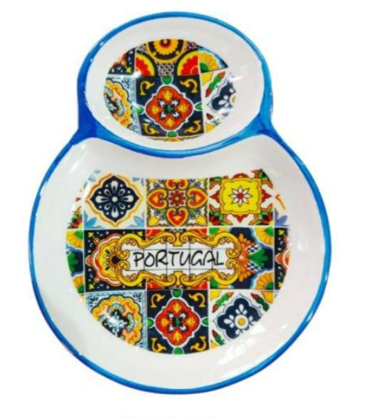 Prato Azeitonas em Cerâmica 16cm - Portugal - 37043-1
