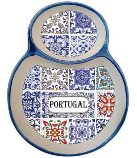 Prato Azeitonas em Cerâmica 16cm - Portugal - 37043-12