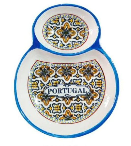 Prato Azeitonas em Cerâmica 16cm - Portugal - 37043-2