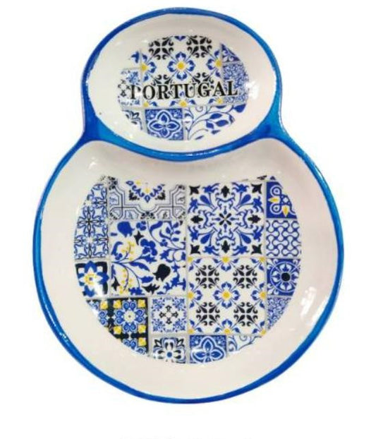 Prato Azeitonas em Cerâmica 16cm - Portugal - 37043-3