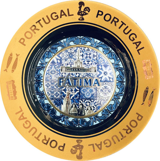 Prato de Cerâmica 15cm - Fátima - P241