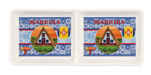 Prato de Porcelana 15cm - Madeira - HR-017-3