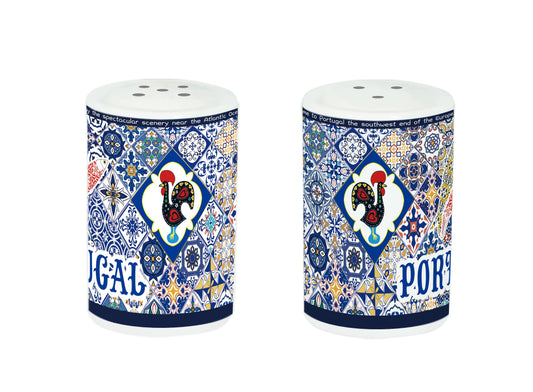 Saleiros Porcelana 8cm 2 em 1 - Portugal - HR-010-2