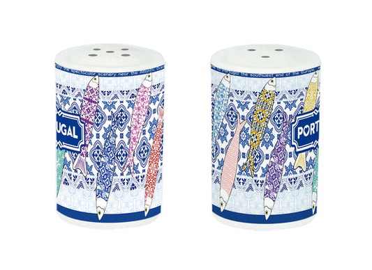 Saleiros Porcelana 8cm 2 em 1 - Portugal - HR-010-5