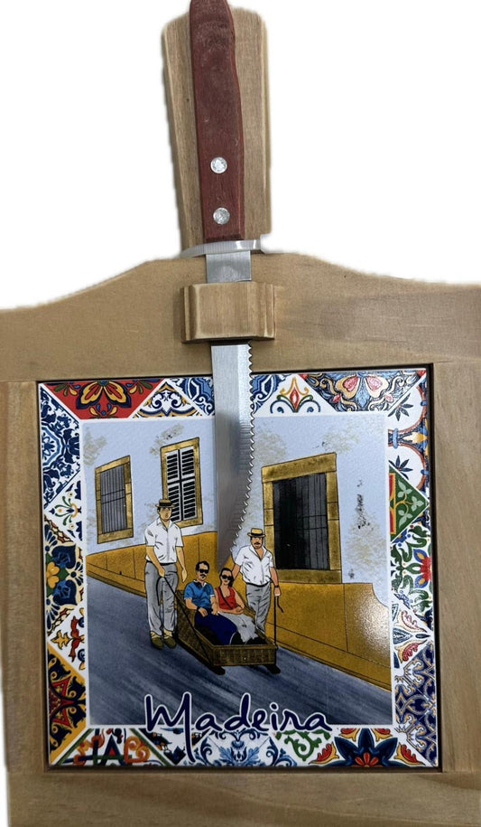 Tabua de Queijo 15cm - Madeira - TABUA QUEIJO 13