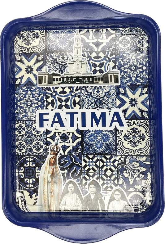 Tabuleiro 21*14cm - Fátima - P235