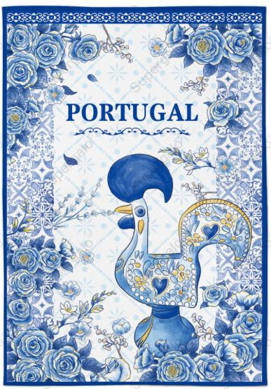 Toalha de Cozinha 60*40cm - Portugal - GY7305-11