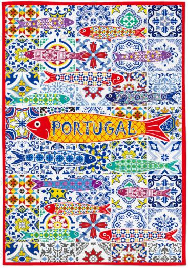 Toalha de Cozinha 60*40cm - Portugal - GY7305-12