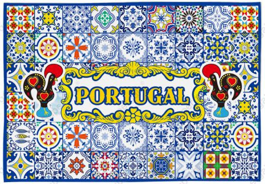 Toalha de Cozinha 60*40cm - Portugal - GY7305-18